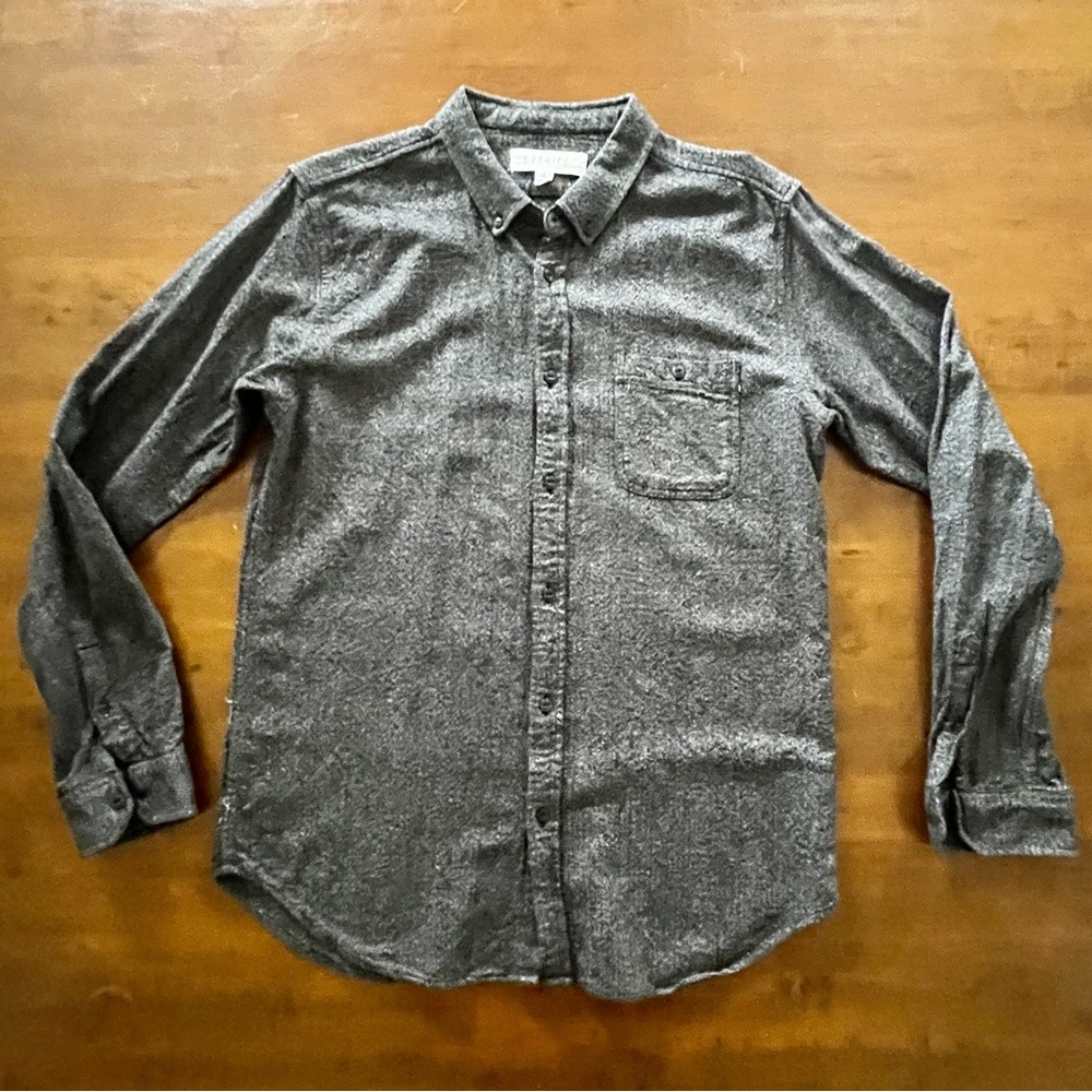 Ezekiel Herringbone Button Down - image 8